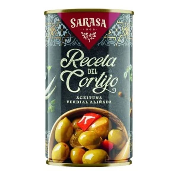 Aceitunas del cortijo SARASA, lata 185 g - 0.18 kg - Imagen del producto en Findit