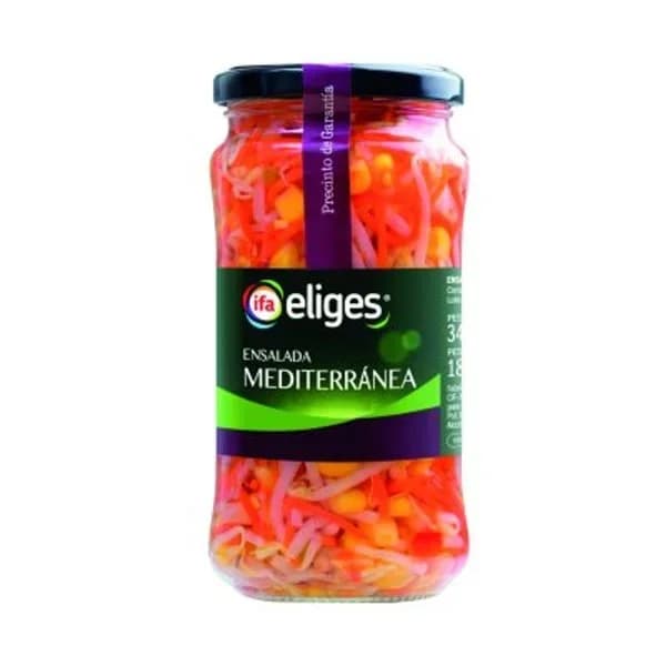 Ensalada mediterránea 345 g - 0.18 kg - Imagen del producto en Findit