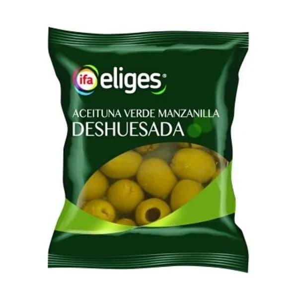 Aceituna manzanilla sin hueso 180 g - 0.07 kg - Imagen del producto en Findit