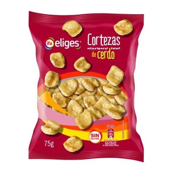 Cortezas de cerdo 75 g - 0.08 kg - Imagen del producto en Findit