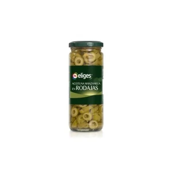 Aceitunas manzanilla en rodajas 230 g - 0.13 kg - Imagen del producto en Findit