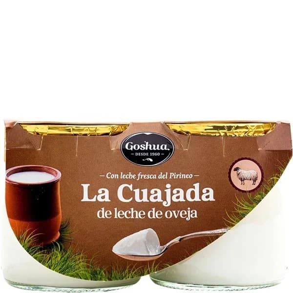 Cuajada de oveja GOSHUA, pack 2x125 g - 0.25 kg - Imagen del producto en Findit
