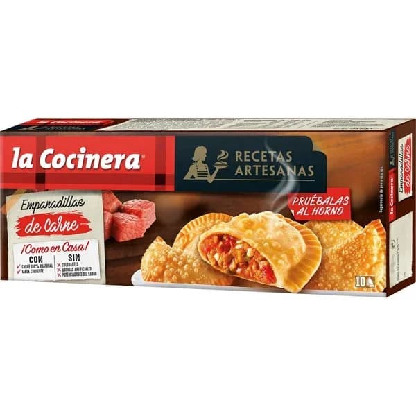 Empanadillas de carne Recetas Artesanas La Cocinera 312 g. - 0.31 kg - Imagen del producto en Findit