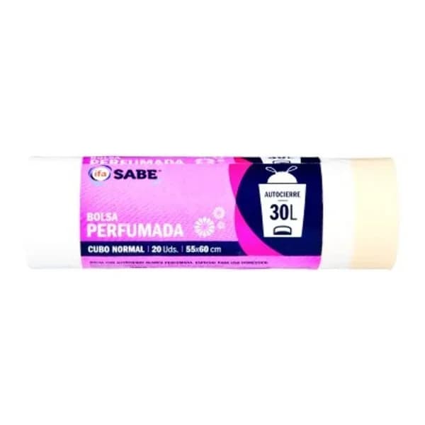 Bolsa de basura perfumada 30 l, 20 unidades - 20.45 ud - Imagen del producto en Findit