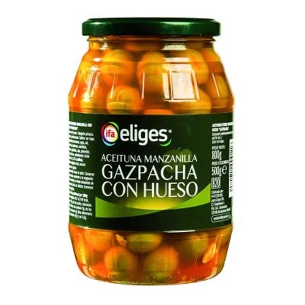 Aceituna gazpacha 800 g - 0.5 kg - Imagen del producto en Findit