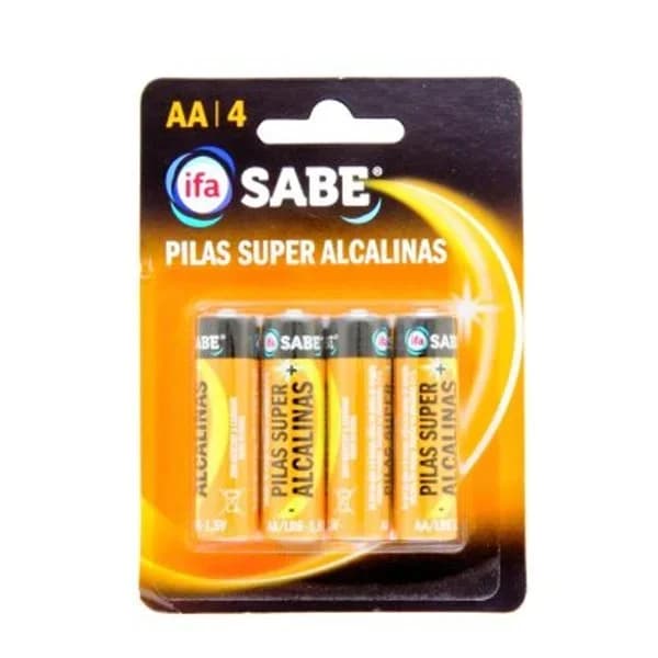 Pila alcalina AA 4 unidades - 3.97 ud - Imagen del producto en Findit