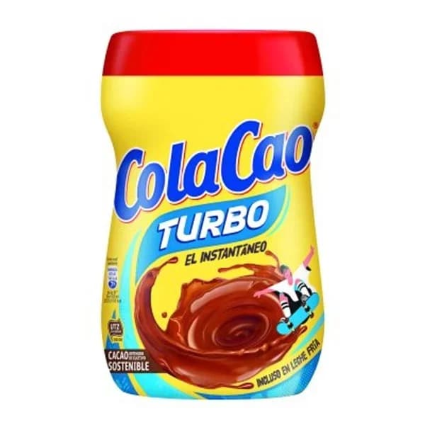 Cacao soluble instantáneo turbo ColaCao bote 750 g - 0.75 kg - Imagen del producto en Findit