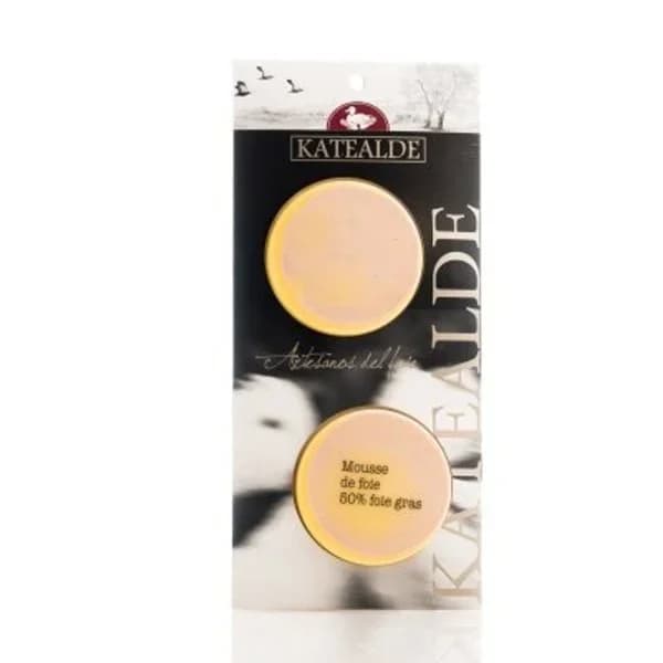 Mousse de foie 50% foie grass 2x40 g - 0.08 kg - Imagen del producto en Findit
