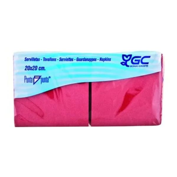 Servilletas cocktail Burdeos 20x20 cm - 98.33 ud - Imagen del producto en Findit