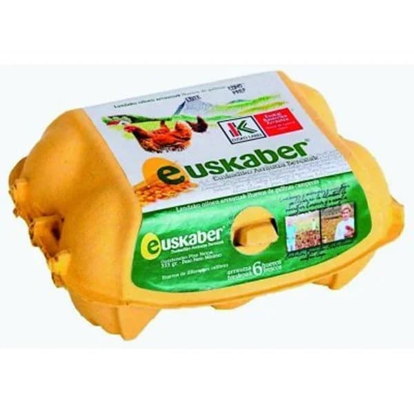 Huevos Eusko Label 1/2 docena - 6 ud - Imagen del producto en Findit