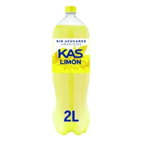 Refresco de limón sin azúcar añadido KAS, botella 2 litros - 1 ud - Imagen del producto en Findit