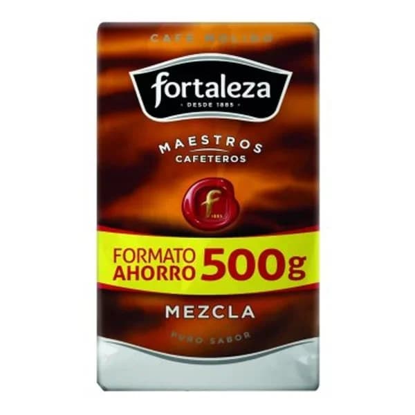 Café molido mezcla FORTALEZA, paquete 500 g - 0.5 kg - Imagen del producto en Findit