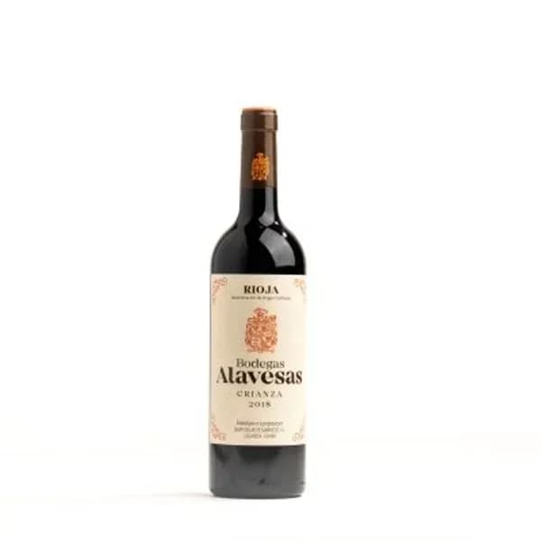 Vino Tinto Crianza D.O. Rioja BODEGAS ALAVESAS, botella 75 cl - 0.75 l - Imagen del producto en Findit