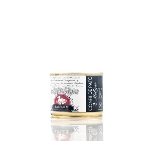 Mollejas de pato Katealde 3 unidades - 0.23 kg - Imagen del producto en Findit