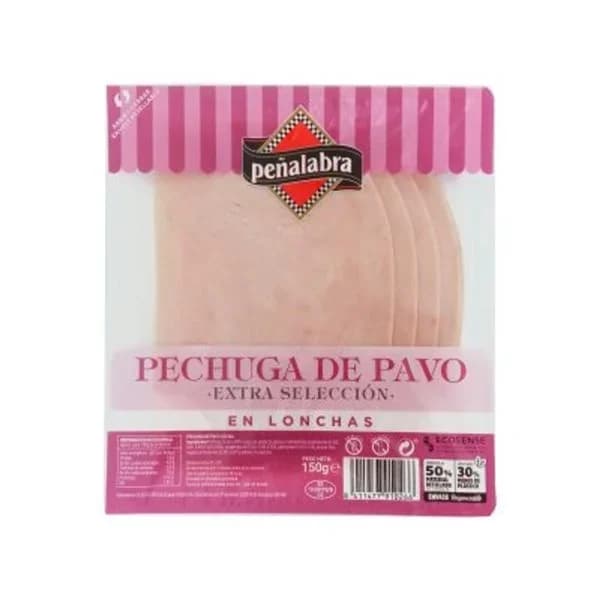 Pechuga de pavo 150 g - 0.15 kg - Imagen del producto en Findit