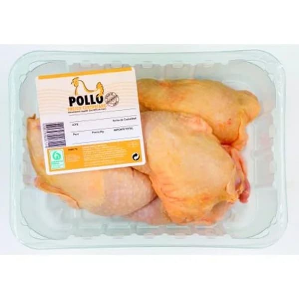 Muslos pollo certificado bandeja (1 kg aprox) - 1 kg - Imagen del producto en Findit