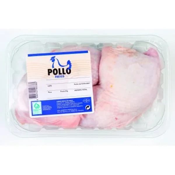 Muslos de pollo bandeja (570 g aprox) - 1 kg - Imagen del producto en Findit
