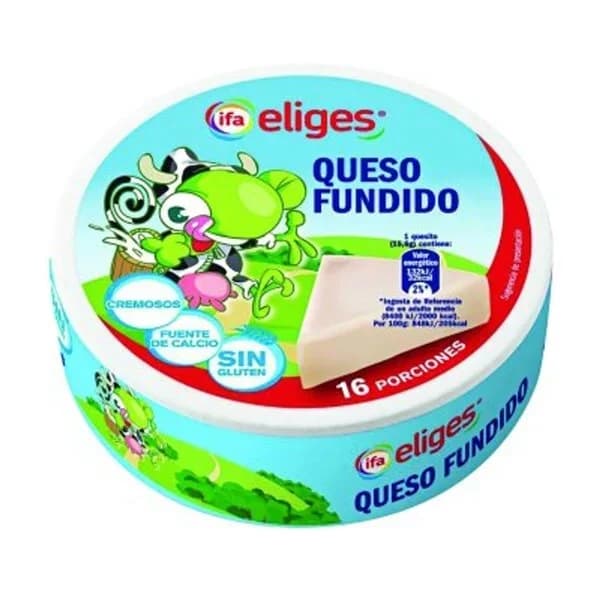 Queso 16 porciones - 0.25 kg - Imagen del producto en Findit