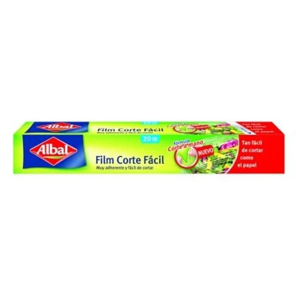 Film corte fácil a mano ALBAL, rollo 20 metros - 20 ud - Imagen del producto en Findit
