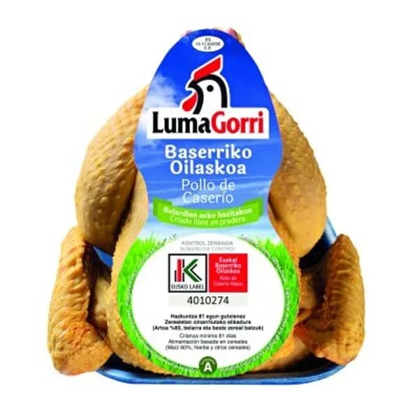 Pollo de caserío limpio envasado (2 kg aprox) - 1 kg - Imagen del producto en Findit
