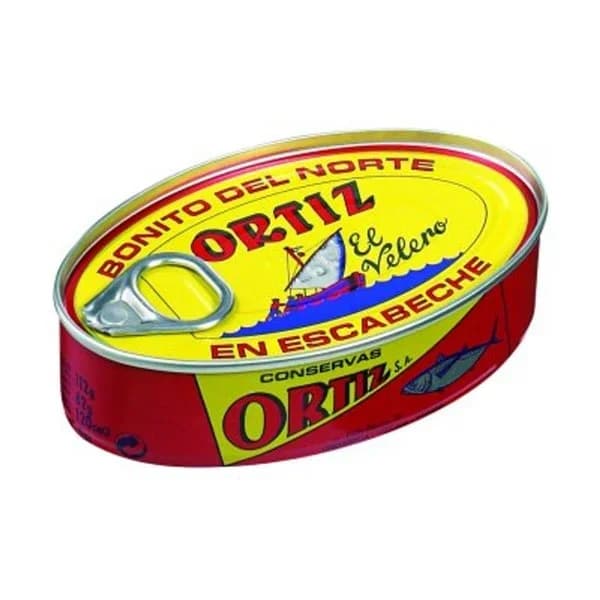 Bonito del norte en escabeche ORTIZ, lata 112 g - 0.08 kg - Imagen del producto en Findit
