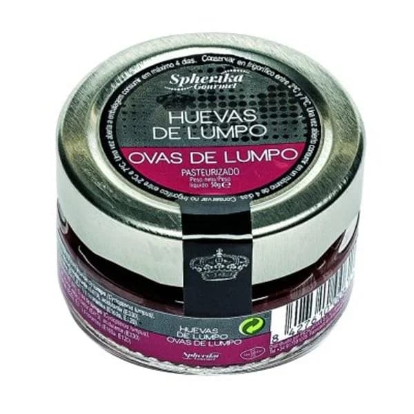 Huevas de lumpo rojo 50 g - 0.05 kg - Imagen del producto en Findit