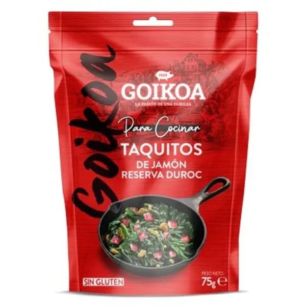 Taquitos jamón duroc 75 g - 0.08 kg - Imagen del producto en Findit