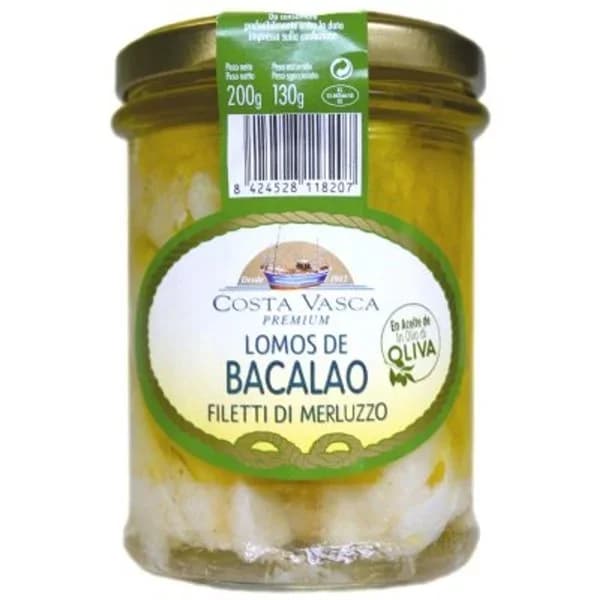 Bacalao en aceite de oliva 200 g - 0.13 ud - Imagen del producto en Findit