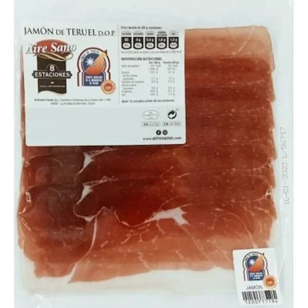 Jamón DOP Teruel 100 g - 0.09 kg - Imagen del producto en Findit