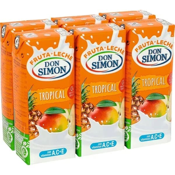 Refresco Tropical 6 x 200ML - 1.2 l - Imagen del producto en Findit