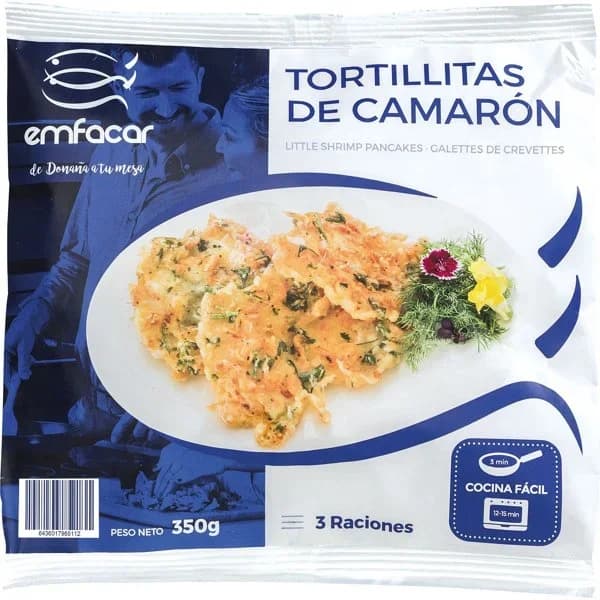 Tortilla de Camarón congelada - 0.35 kg - Imagen del producto en Findit