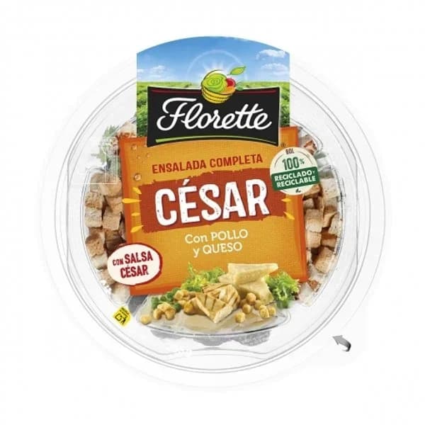Ensalada César FLORETTE, bowl 210 g - 0.21 kg - Imagen del producto en Findit