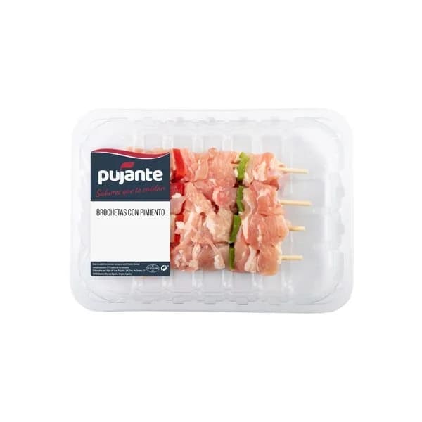 Brocheta de Pollo 4UD Bandeja €/KG - 1 ud - Imagen del producto en Findit