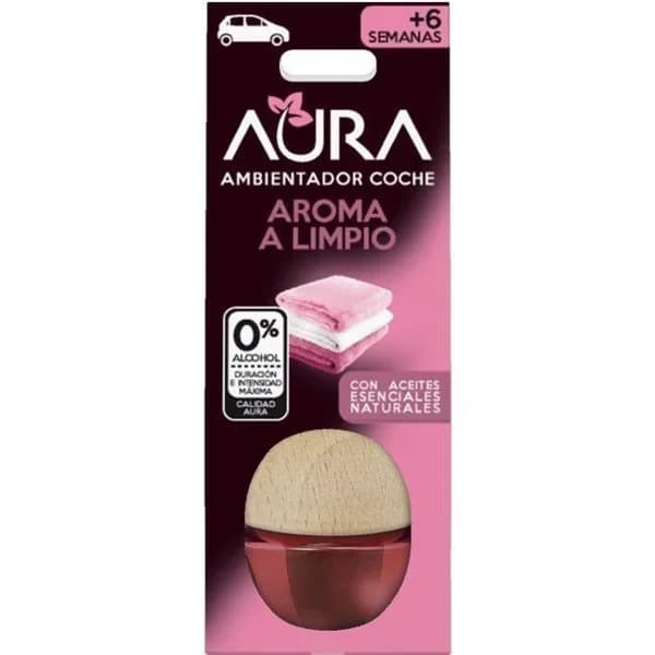 Ambientador para Coche Ropa Limpia 5ML - 1 ud - Imagen del producto en Findit