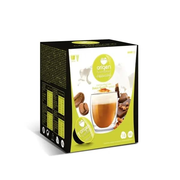 Café Cápsula DG Capuccino 16UD - 1 ud - Imagen del producto en Findit