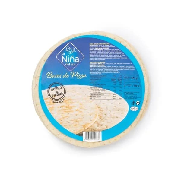 Base de Pizza Congelada 3 x 125G - 0.37 kg - Imagen del producto en Findit