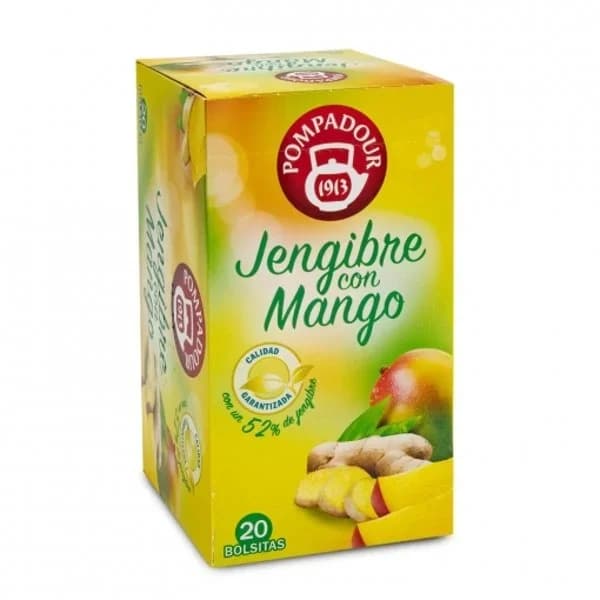 Infusión Jengibre y Mango 20UD - 1 ud - Imagen del producto en Findit
