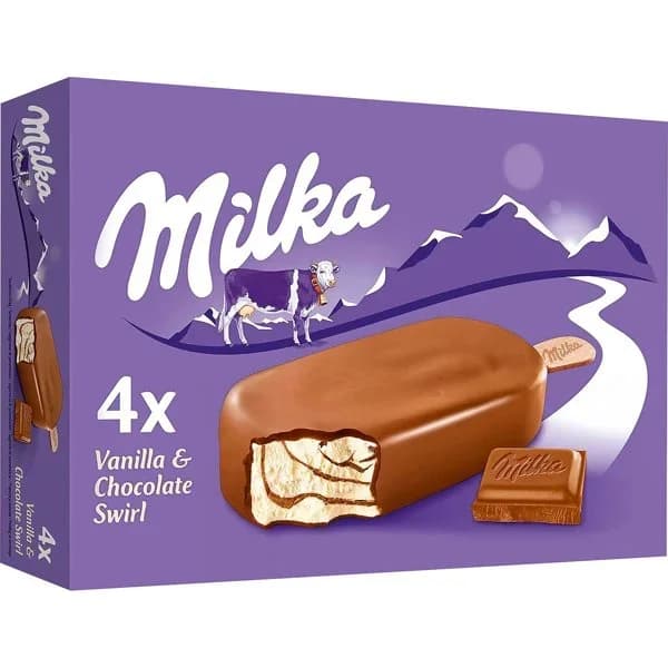 Helado milka 3 unidades - 0.27 l - Imagen del producto en Findit