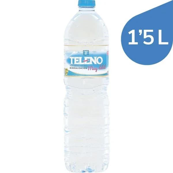 Agua Natural Mineralización Muy Débil - 9 l - Imagen del producto en Findit