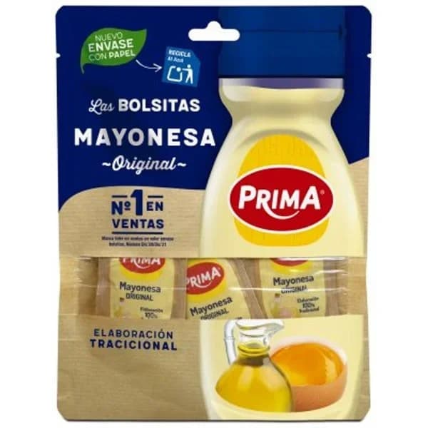 Mayonesa Original Bolsitas - 0.12 l - Imagen del producto en Findit