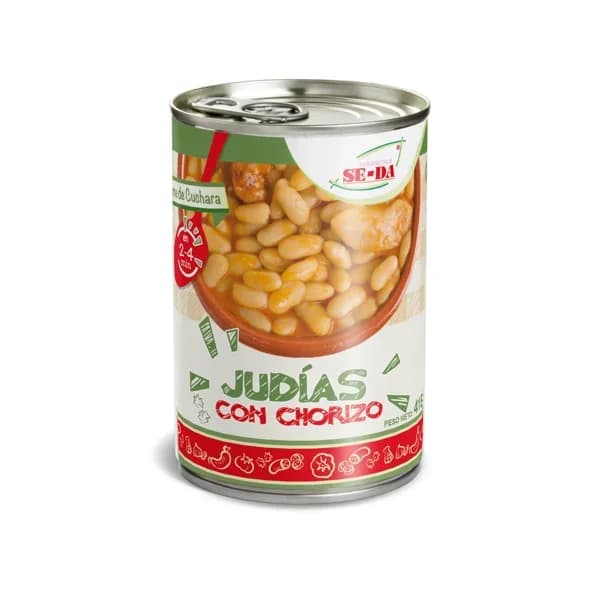 Judías con Chorizo 415G - 0.42 kg - Imagen del producto en Findit