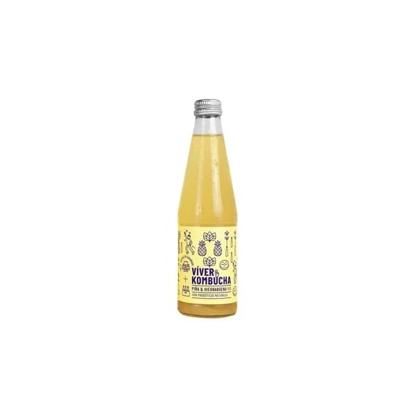 Kombucha Piña y Hiernabuena 330ML - 0.33 l - Imagen del producto en Findit