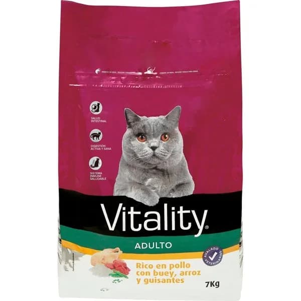 Comida Seca Gato Rico en Pollo y Buey - 7.02 kg - Imagen del producto en Findit