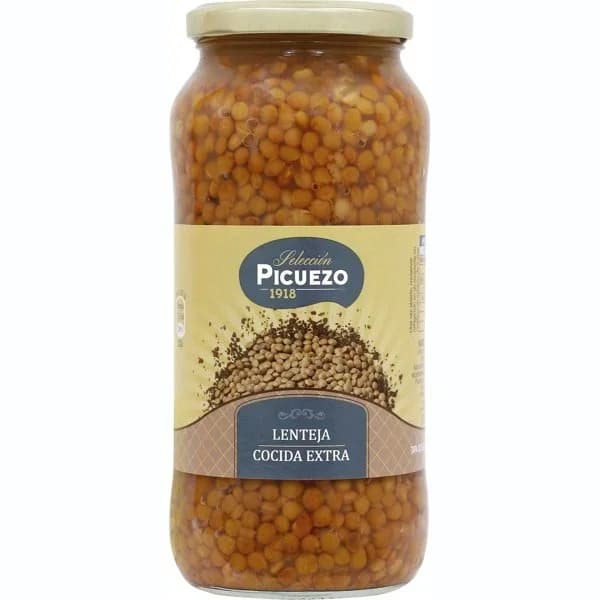 Lenteja Cocida Selección Frasco - 0.4 kg - Imagen del producto en Findit
