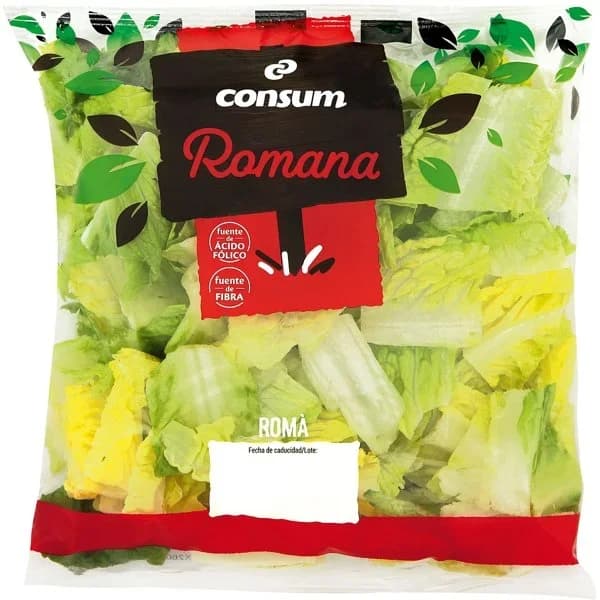 Lechuga Romana Bolsa - 0.2 kg - Imagen del producto en Findit