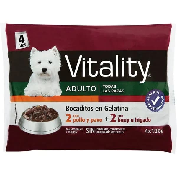 Comida Perros Gelatina Buey/Pollo - 0.4 kg - Imagen del producto en Findit