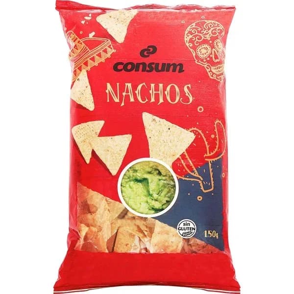 Nachos Blancos Bolsa - 0.15 kg - Imagen del producto en Findit