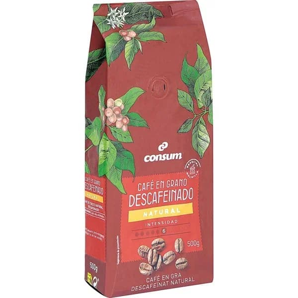 Café Grano Descafeinado - 0.5 kg - Imagen del producto en Findit