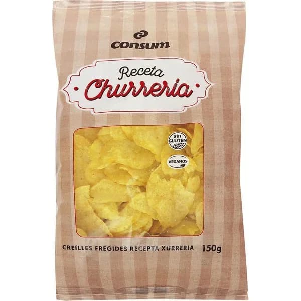 Patatas Churrería Bolsa - 0.15 kg - Imagen del producto en Findit