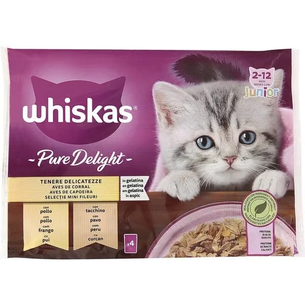 Comida Húmeda para Gatos Junior Selección Aves - 0.34 kg - Imagen del producto en Findit